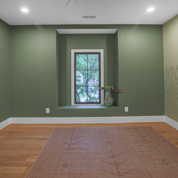 Painted Brick Colonial Revival