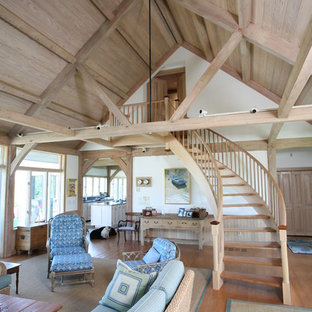 Pickled Wood Ceiling Houzz