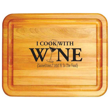 I Cook With Wine Board