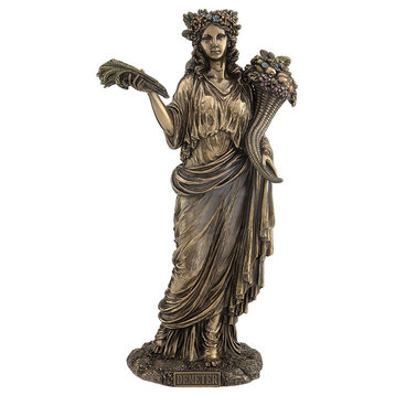 Demeter, Greek Goddess of Harvest, Myth and Legend Statue