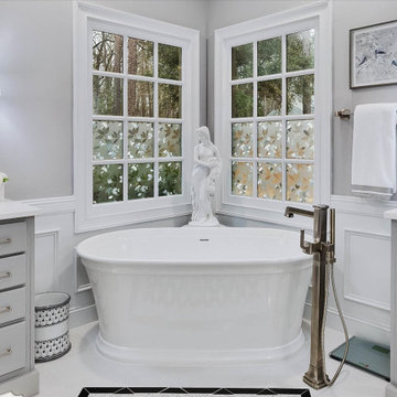 Traditional Primary Bathroom Design Pinehurst, NC