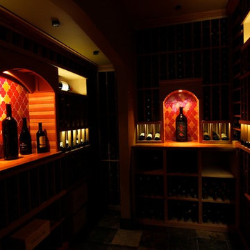 Laurelhurst WA wine cellar - JK
