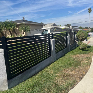 Modern Aluminum Slat Fence Supply – Los Angeles