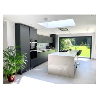 St Albans Kitchen Extension - Contemporary - Kitchen - Hertfordshire ...