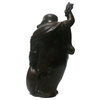 Chinese Bronze Metal Crafted Happy Laughing Buddha Figure