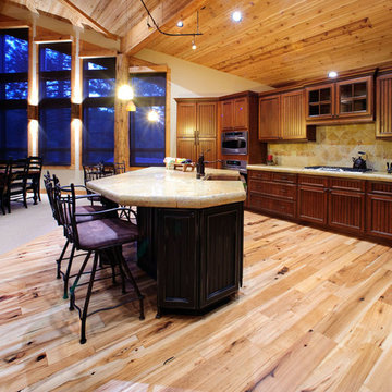 Reclaimed Antique Hickory Hardwood Flooring