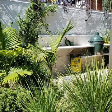 Tropical Outdoor kitchen