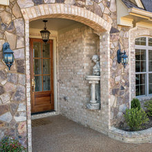 Jerry Wright homes - ideas for outside brick/rock & paint color