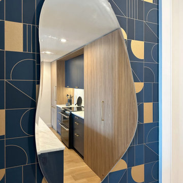 Deep Blue Kitchen