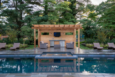 Inspiration for a modern home design remodel in Philadelphia