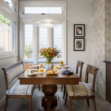 Ashbury Heights Kitchen and Powder Bath