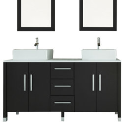 Modern Bathroom Vanities And Sink Consoles by BathGems
