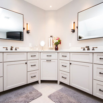 Rustic Elegance Master Bathroom Suite