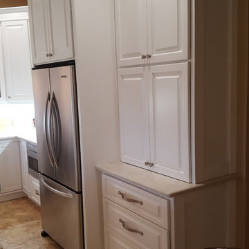 Custom Kitchen with Coffee Station