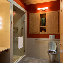 Toilettes handicape