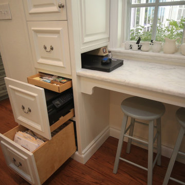 kitchen Remodel - White Kitchen - Terrell Hills