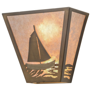 13W Sailboat Wall Sconce