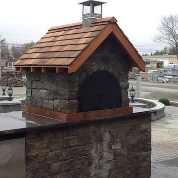 The Gagne & Son Wood Fired Brick Pizza Oven in Maine (Holden Location)