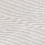 PERONDA - Nature Silver Decor Wall Rectified White Body Porcelain  13"x36" Sample - 2 cut pieces of 12x18 (Sample)