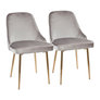 Silver Velvet Fabric