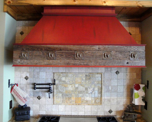 Rustic Range Hood Ideas, Pictures, Remodel and Decor