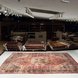 14&times;19 PERSIAN KERMAN RUG - Rugs