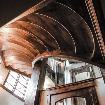 Freestanding Stacked Staircases