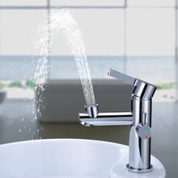 Chrome Finish Brass Bathroom Sink Tap T0606 - Bathroom Sink Faucets