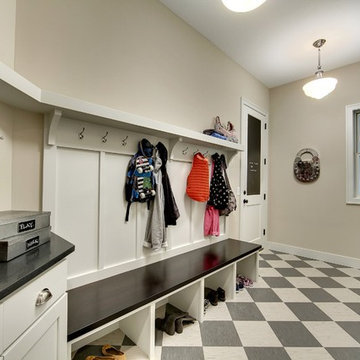 Mudroom – Taylor Creek – English Inspired Home – Spring 2015
