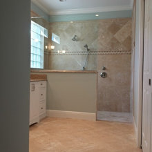 Shower faucet set up design