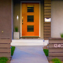 Stained Wood Fence