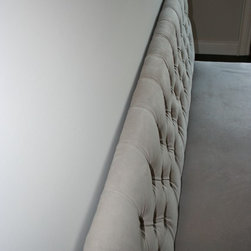Custom Sectional Sof - Designer Fabric - Dining Benches