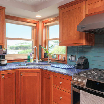 Vibrant Kitchen with New Windows - Renewal by Andersen San Francisco Bay Area