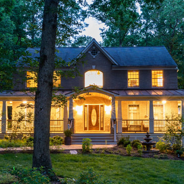 Strikingly Beautiful Exterior Remodeling of Home in Vienna, VA
