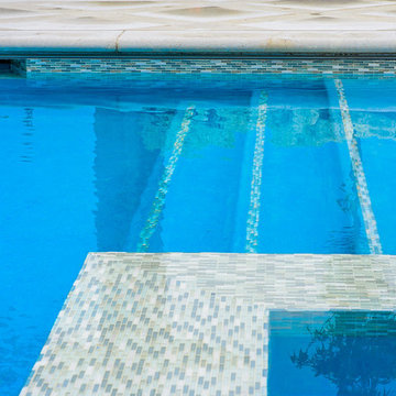 Elegant and Classic Pool with Pergola