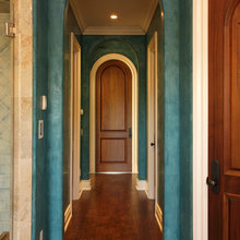 upstairs