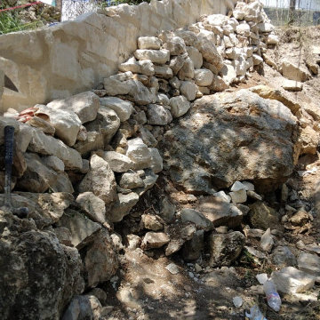 Retaining Walls, mailboxes, & columns, signs