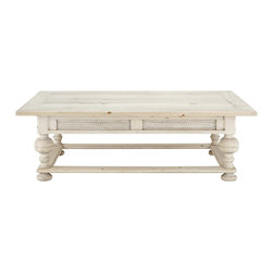 Ellington Bleached Oak Console Table - Coffee Tables