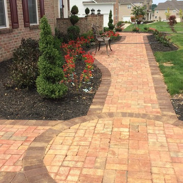 Front Hardscape and Plantings - Curb Appeal in Brandywine, MD