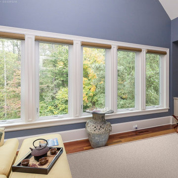 Fabulous Den with New Wall of Windows - Renewal by Andersen Georgia