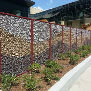 wire mesh landscaping