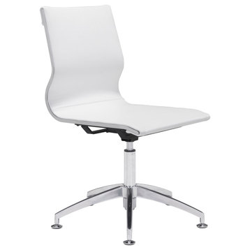 Norris Conference Chair Taupe, White