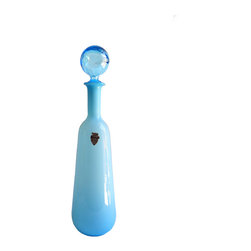 EMPOLI BLUE DECANTER BOTTLE - Vases