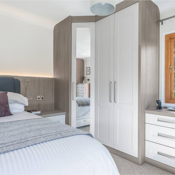 Light Wood & White Bedroom in Ambleside