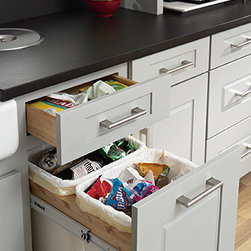 Trash Basket Pull Out - Kitchen Drawer Organizers