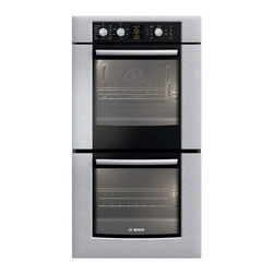 Bosch 27" 500 Series Double Wall Oven, Stainless Steel | HBN5650UC - Ovens