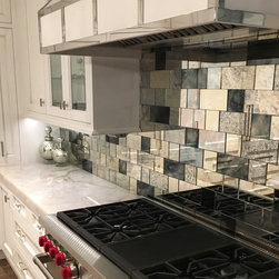 Strip Tiles- Antique Mirror Tiles - Tile