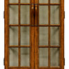 Plank Country Walnut Tall Glazed Cabinet