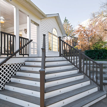 McLean Kitchen Renovation Opens To Beautiful Outdoor Structures