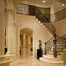 stairways and balconies